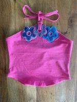 Sommer-Top BLUMEN, 110/116cm, Baumwolle, BRIEFVERSAND