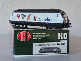 Hag 280, Re 4/4  460, Relax, Zürich, Analog, Vitrine