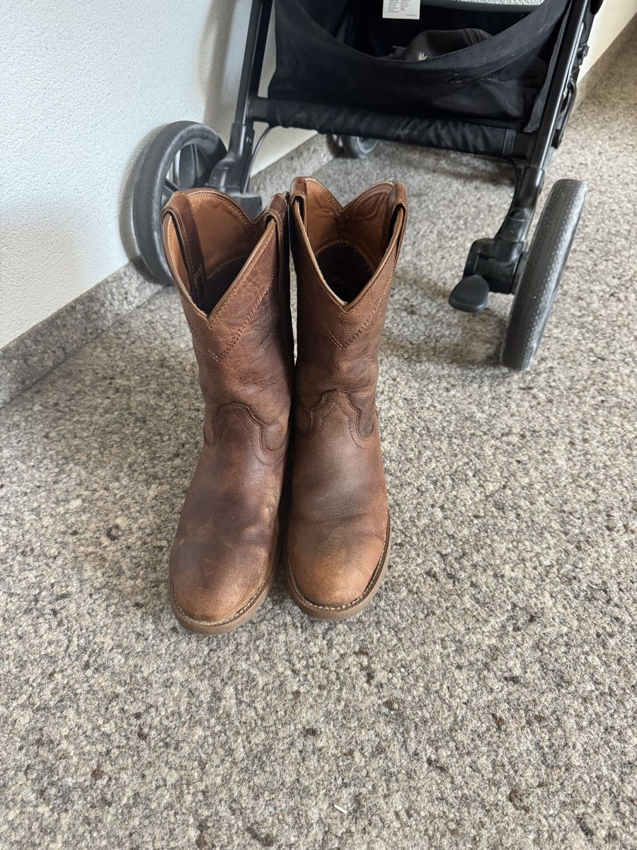 Damenschuhe: Justin Roper Westernstiefel – Gebraucht aus Hittnau von roxl