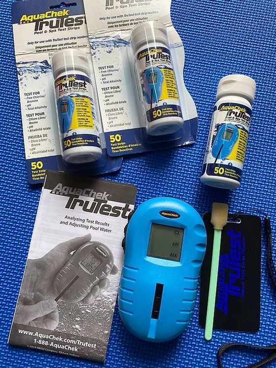Pool Wasser Testgerät PH Chlor Qualität AquaCheck TruTest (Gebraucht ...