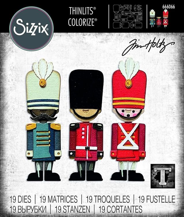Sizzix Thinlits Colorize by Tim Holtz Graveyard (22pcs) - Il Negozio