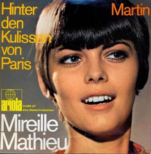 Dischi in vinile: Mathieu Mireille - Hinter den Kulissen von Paris (7") – Usato da Romanshorn venduto da and_2nf7