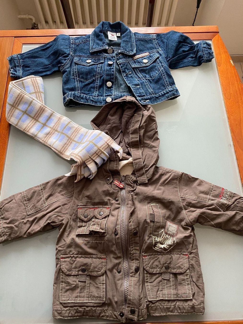 Giacche & Cappotti: 2 vestes mi saison   garçons T.68 – Usato da Le Brassus venduto da lionete02