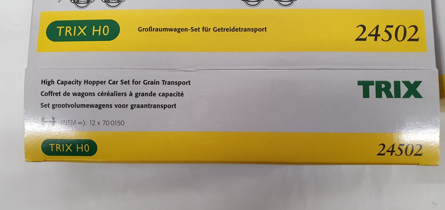 Trix Modellini di ferrovie: TRIX 24502 Set SNCF Getreidesilowagen – Nuovo e nell'imballaggio originale da Würenlos venduto da juruth 1