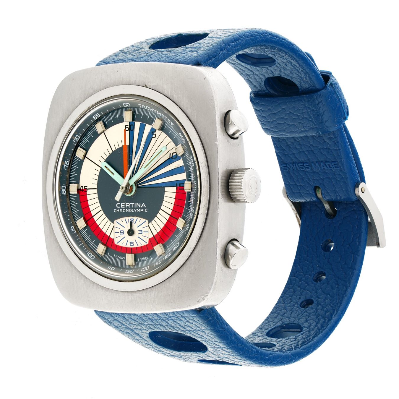 Certina Orologi: CERTINA Chronolympic Regatta Chronograph, 728, Ref. 8701.504 – Usato da Vésenaz venduto da Grailium 1