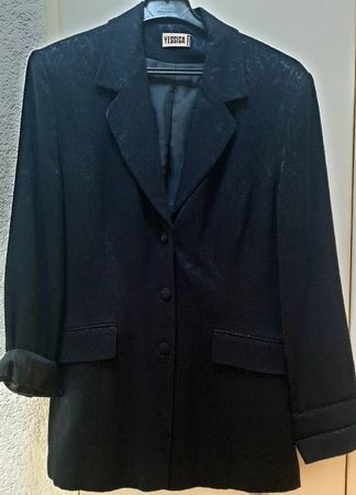 Schicker  Blazer, Schwarz, Grösse 40