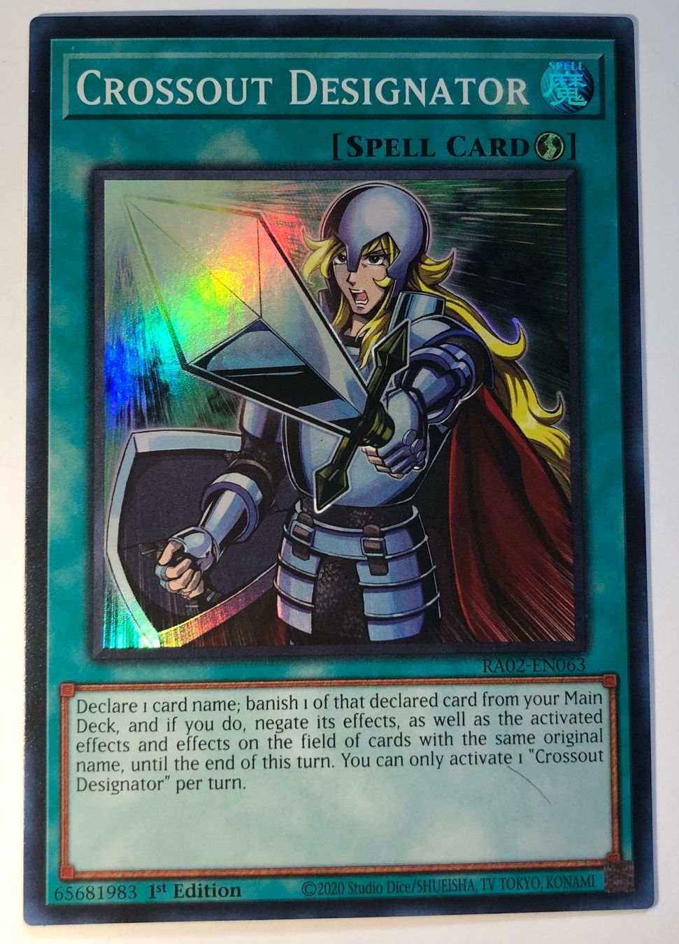 Yugioh Cartes à collectionner: Auslöschungsinformant / Crossout Designator – D'occasion à Altstätten SG par ChangeMaker