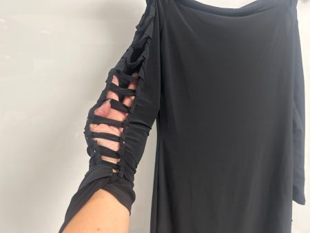 Second Skin Cocktailkleid Schnürung Gr M NEU