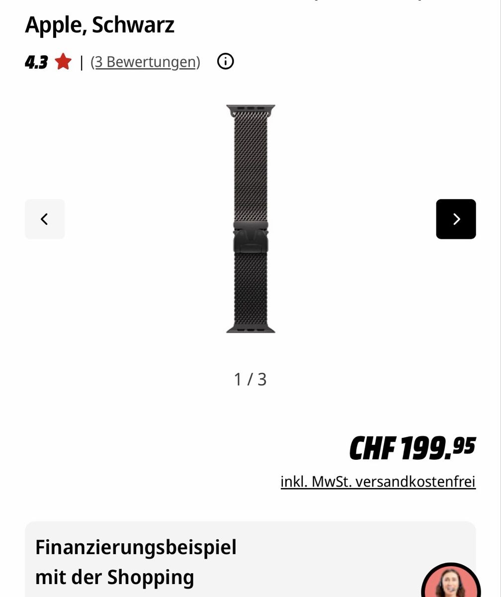 Apple Smartwatch: Apple Watch Ultra 3 – Neuf (Voir description) à Oftringen par iChange 1