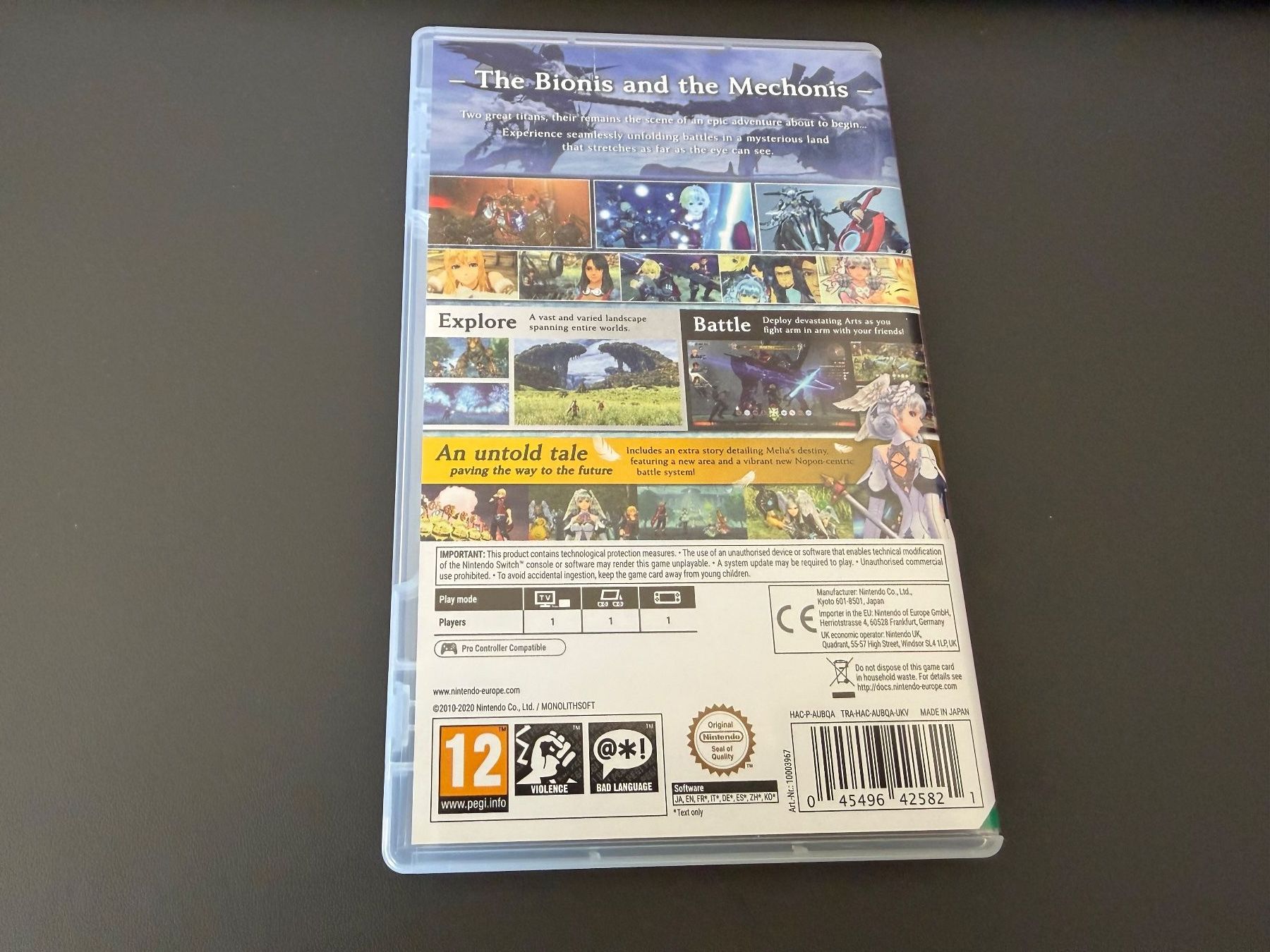 Giochi: Jeu Nintendo Switch Xenoblade Chronicles – Usato da La Tour-de-Peilz venduto da Torcat 2