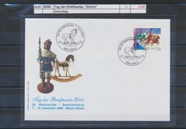2000 Tag der Briefmarke, "Zürich", Umschlag