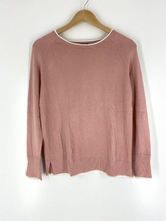 Feinstrickpullover, altrosa, Grösse M