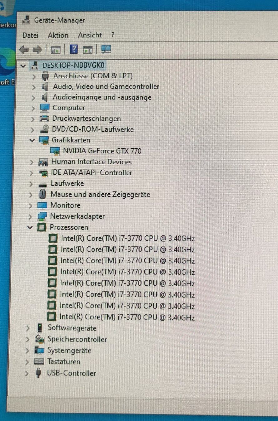 PC: PC Win10 i7-3770 GTX 770 – Difettoso da Schmitten FR venduto da AlienwareXtreme 8