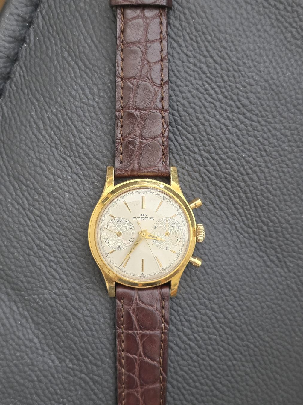 Valjoux Orologi: Fortis chrono Valjoux 92 – Usato da Grand-Lancy venduto da Precision-GE 5