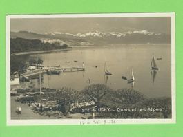 Ouchy - Quais et les Alps