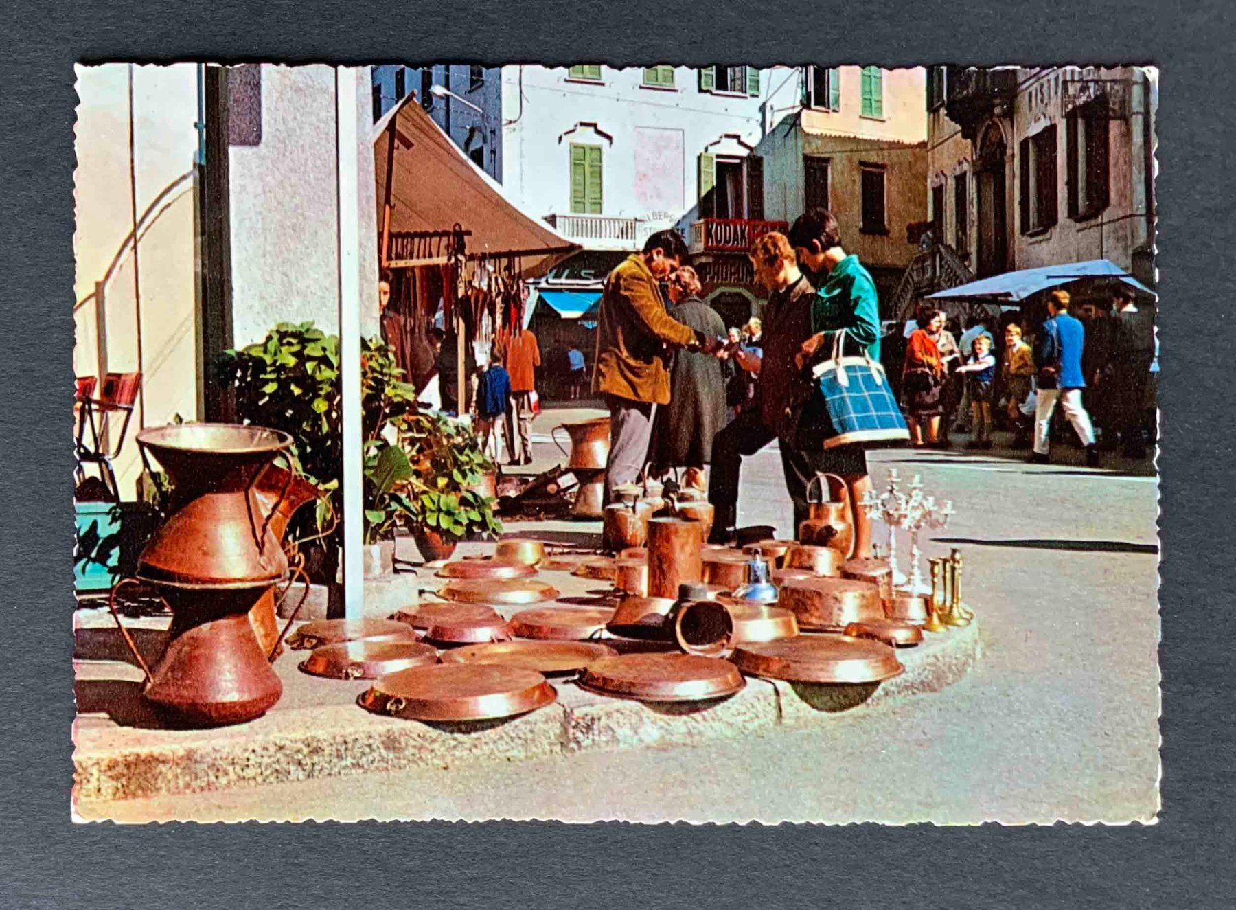 Cartoline postali: AK Lago Maggiore Luino – Usato da Goldau venduto da artelier1