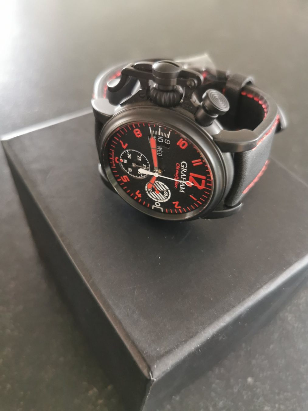Graham Orologi: Graham Chronofighter Einzelstück Wunderschön! NEU – Nuovo (secondo la descrizione) da Bellmund venduto da amgam 2