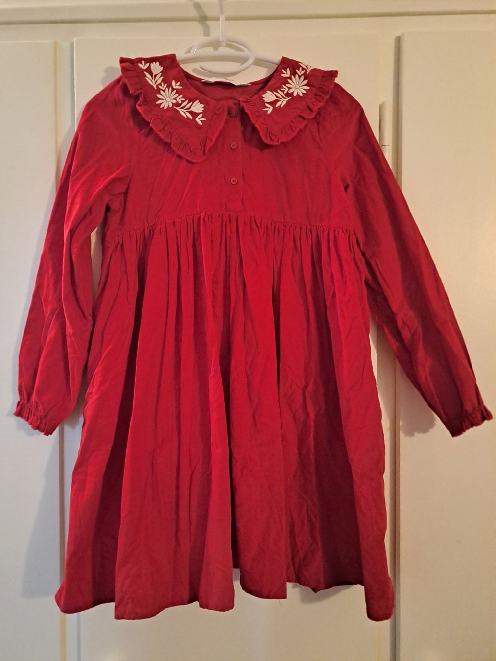 H&M Vestiti & Gonne: H&M Kleid Rot 100 % Baumwolle – Usato da Zürich venduto da msharon