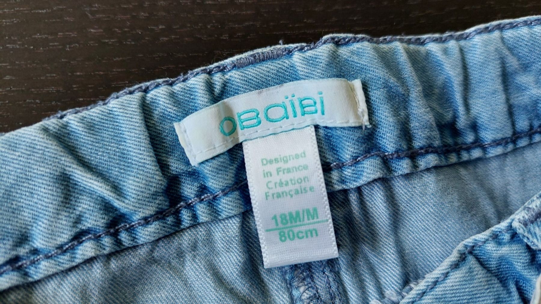 Hosen: Kurze Jeans Hose von Obaibi Grösse 80 – Gebraucht aus Wiesendangen von troawus 2