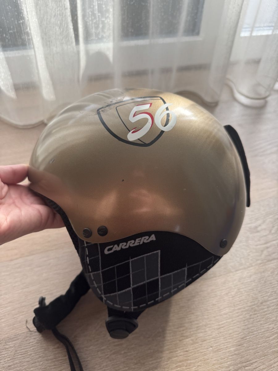 Carrera Caschi: Carrera Skihelm, Goldfarben, Grösse M – Usato da Othmarsingen venduto da Paucaverba 1