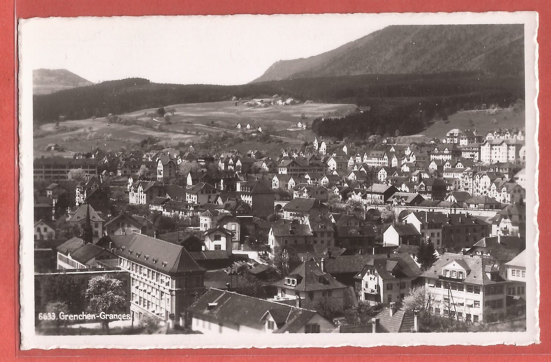 Cartoline postali: Grenchen - Fotokarte ca. 1930 – Usato da Fislisbach venduto da Porano