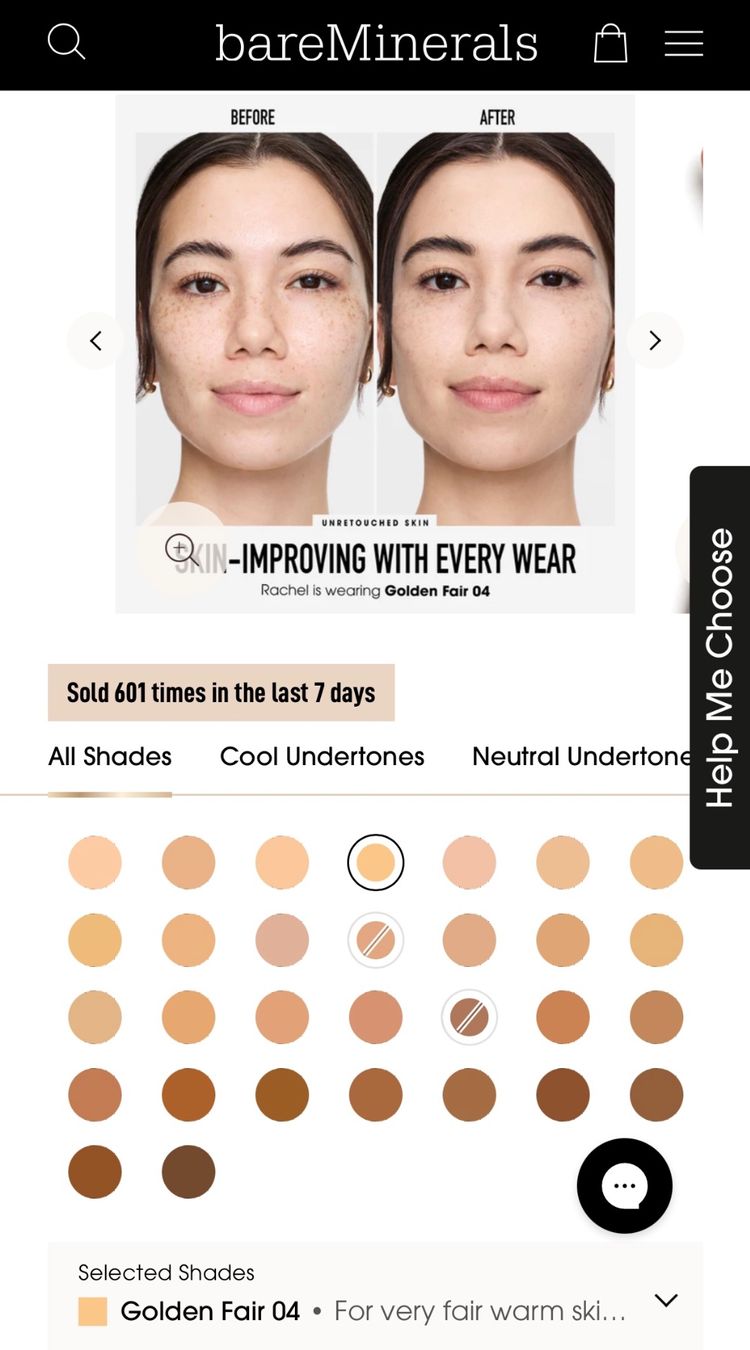 Make-up: bareMinerals Original SPF15 Foundation-Golden Fair 04 – Usato da Zürich venduto da deruja 4