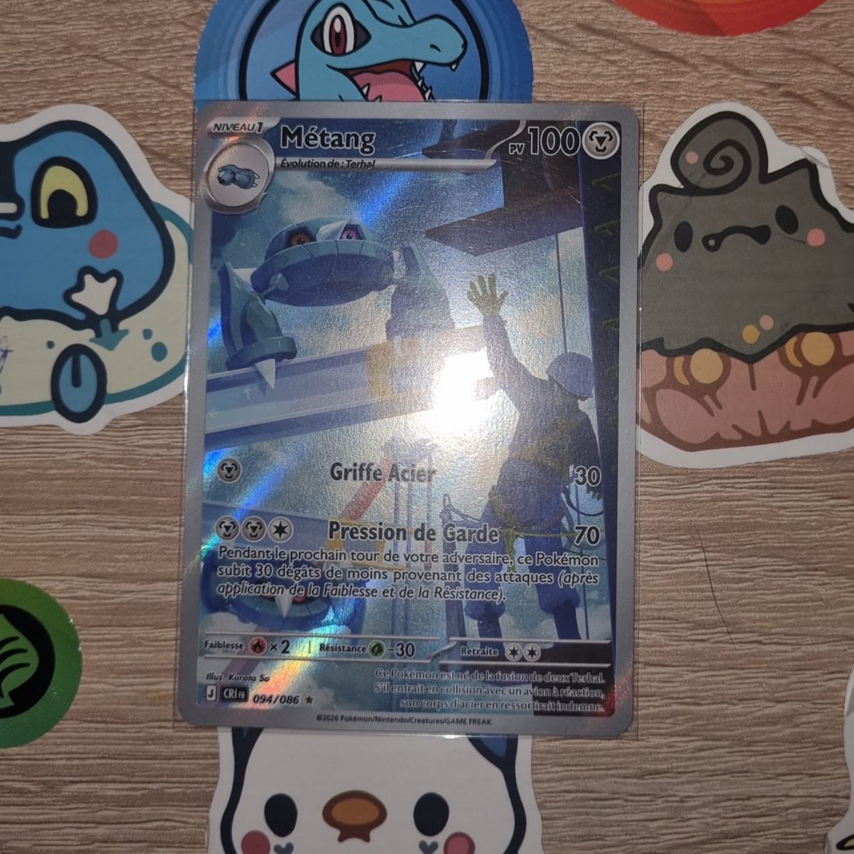 Pokémon Carte collezionabili: Métang AR ME4 – Nuovo (secondo la descrizione) da St-Maurice venduto da Whatty 3