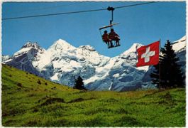 Kandersteg mit Blümlisalp