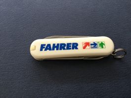 Sackmesser VICTORINOX Neu m.FAHRER werbung 60mm.