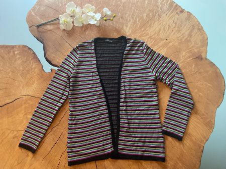 Vintage gestreifter Pullover/Trikot/Weste ALAIN MANOUKIAN