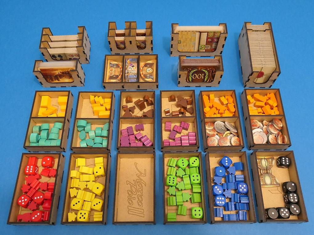 Giochi: Brettspiel Insert - Marco Polo II – Nuovo (secondo la descrizione) da Brunnen venduto da ronnyvorbrodt 1