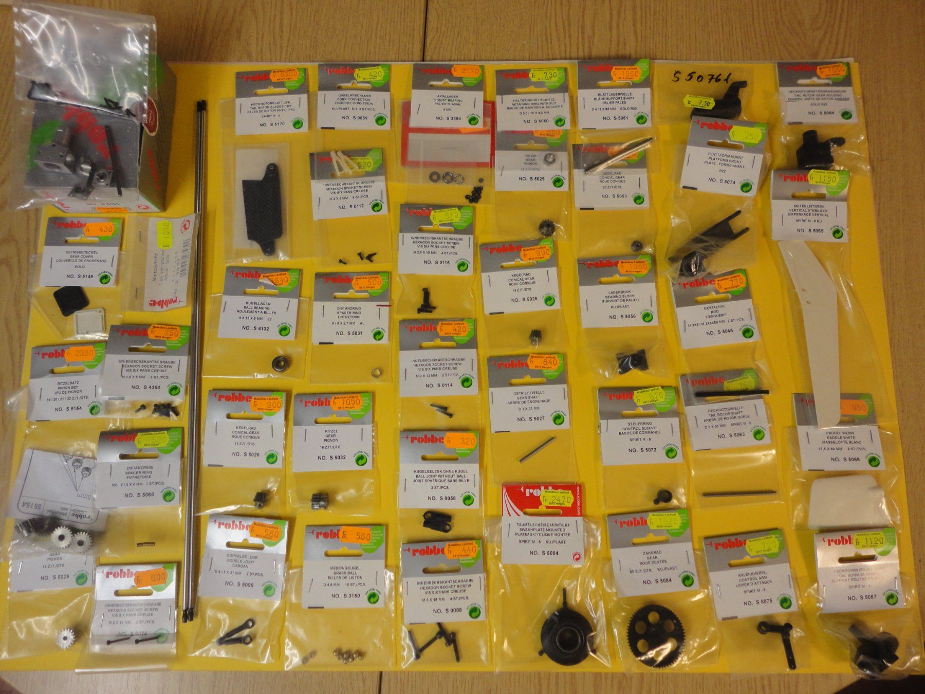 Robbe Heli Spirit Eolo Ersatzteile (Neu und originalverpackt) in Horgen ...