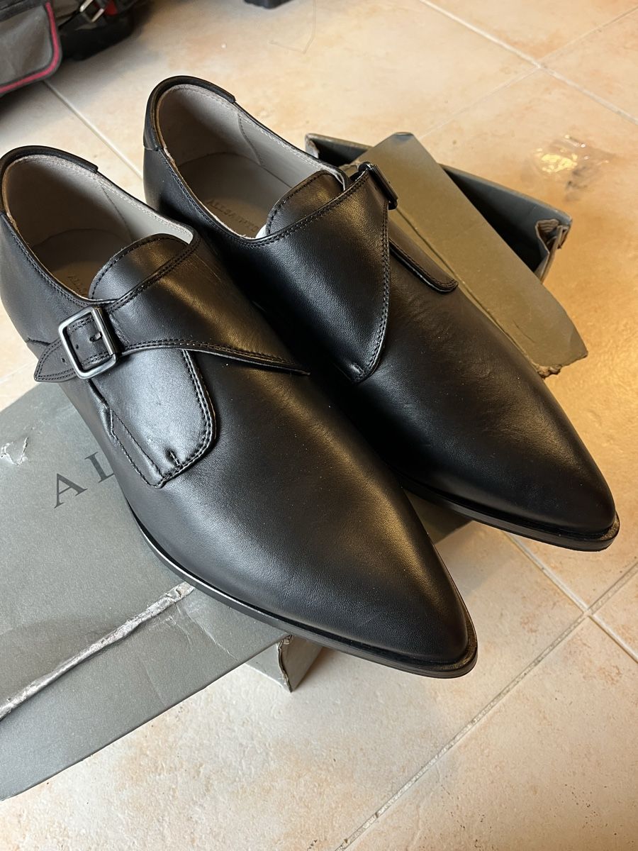 Scarpe da uomo: Herren Leder Schuhe Größe 43 – Nuovo e nell'imballaggio originale da Neerach venduto da fuz_8d7l 1
