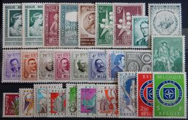 Belgien ex. Kat. 876-1148 **/* 1950/59