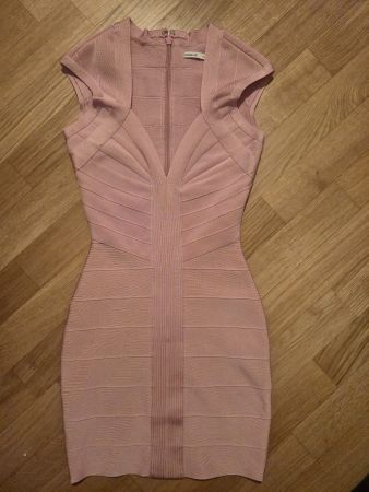 Pinkes Kleid / Bandage Kleid / Rihanna Kleid