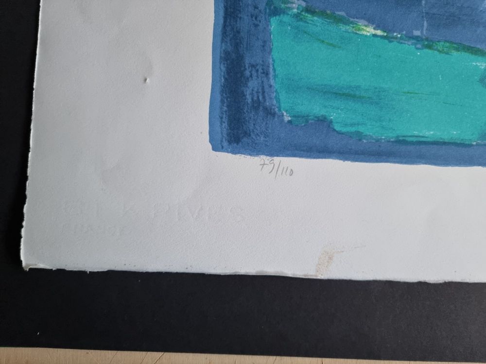 Arts picturaux & lithographies: ROLF GFELLER LITHOGRAPHIE SIGNIERT NUMMERIERT – D'occasion à Gersau par kunst-online 4