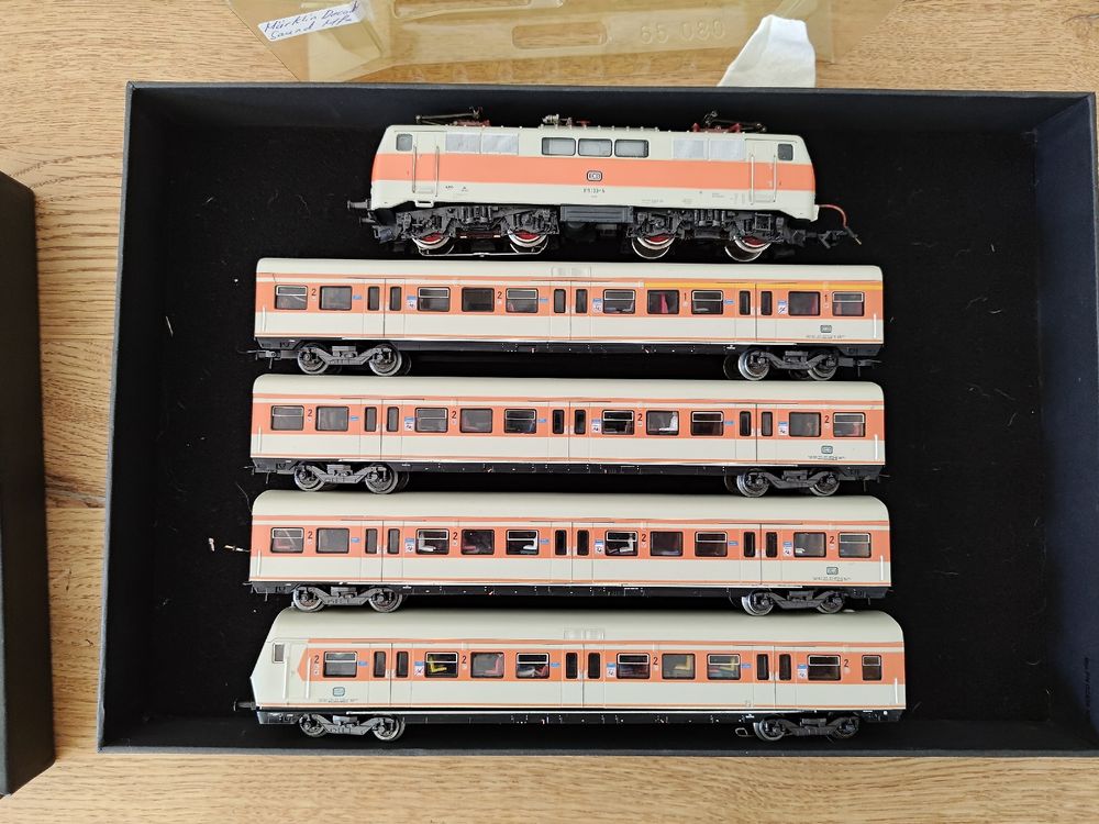 Märklin Trains électriques: Märklin 3655 BR 111mit S-Bahn Personenwagen – D'occasion à Berikon par TopLok1 5