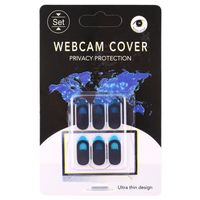 Ultradünne Design WebCam-Abdeckung 6er Set