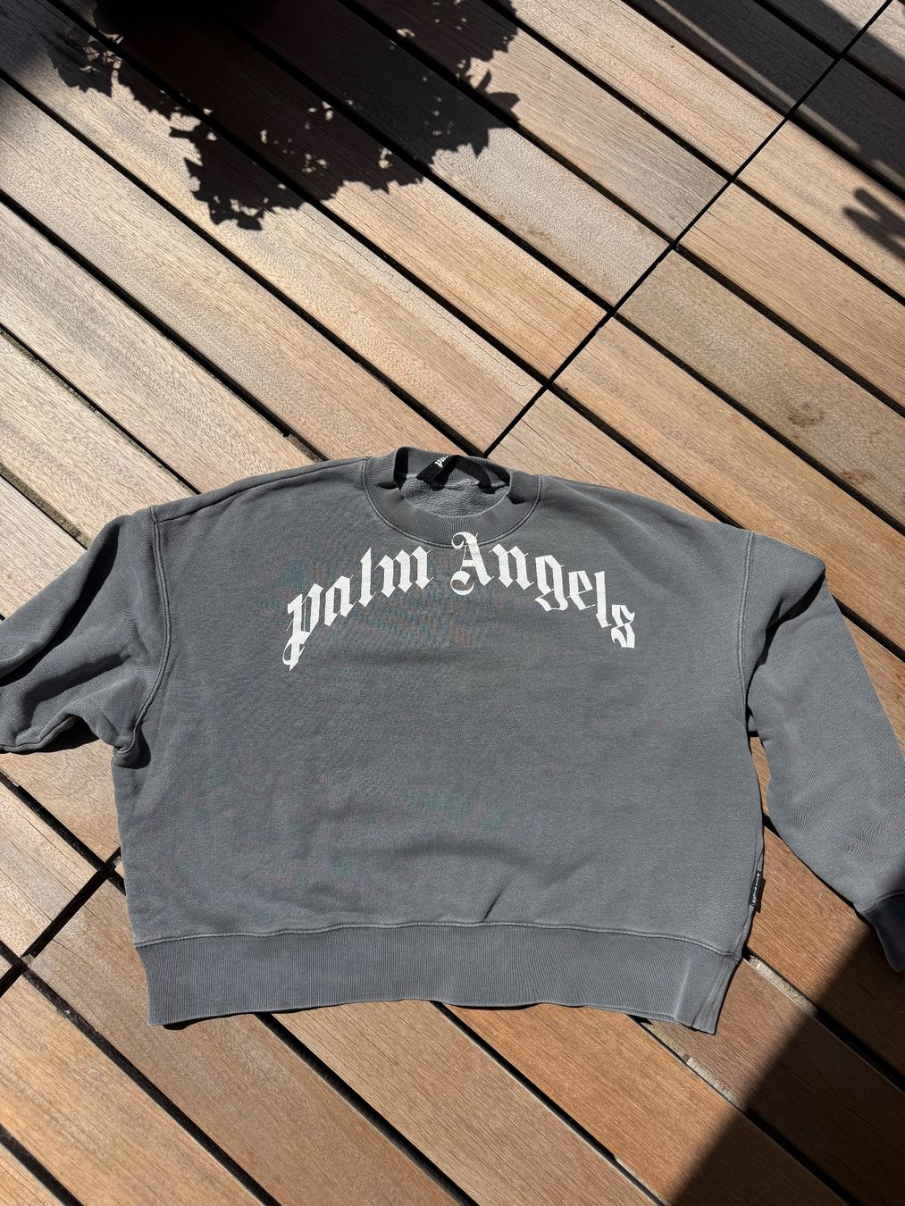 Palm Angels Pullover & Sweatshirts: Palm Angels Pullover Grau Herren Grösse S Oversized – Neu (gemäss Beschreibung) aus Zürich von ale_5l6s 1