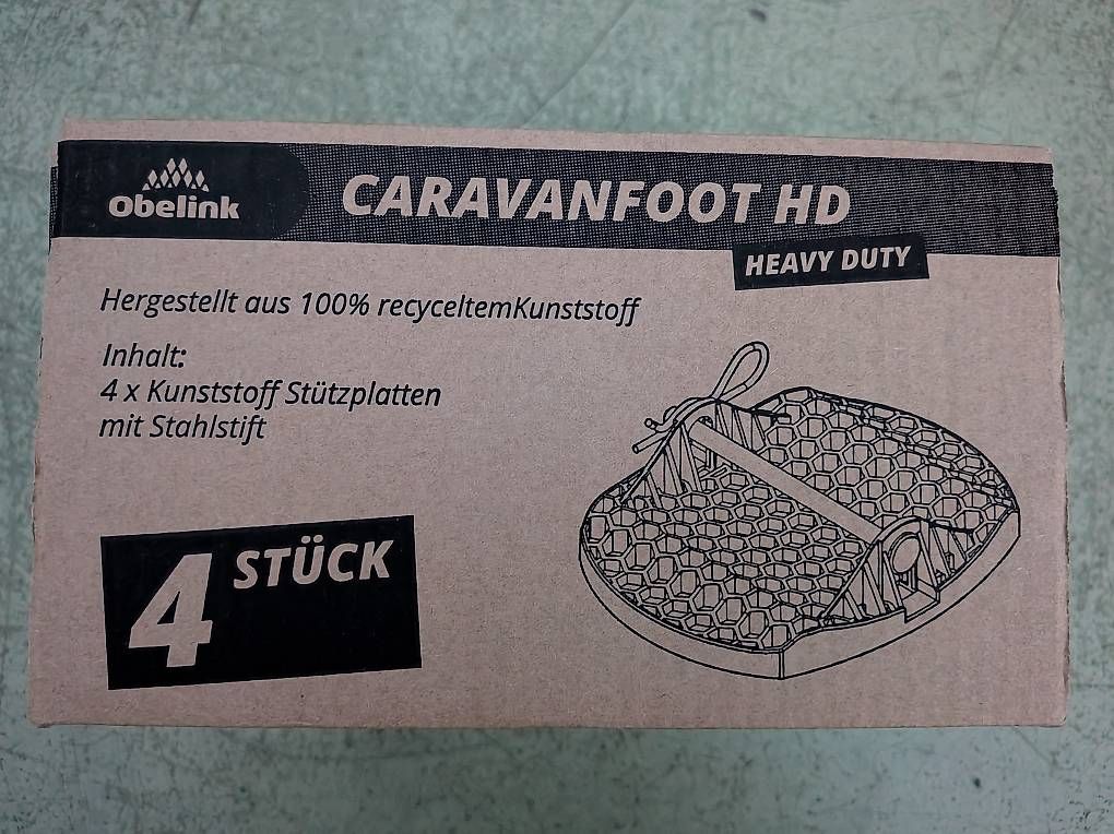Altri accessori per camping: Caravan Stützplatten von Obelink, NEU! – Nuovo e nell'imballaggio originale da Cham venduto da swingi 1