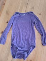 Body mit langen Armen H&M Grösse 104 lila 