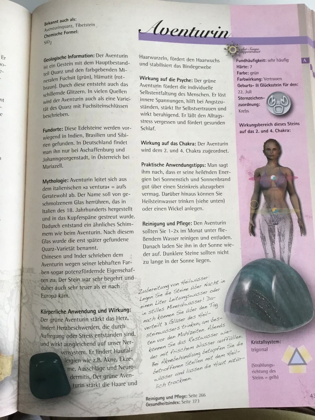 Minerali & Pietre curative: Massage Seifenstein Aventurin – Nuovo e nell'imballaggio originale da Doppleschwand venduto da Fortuna5859 2