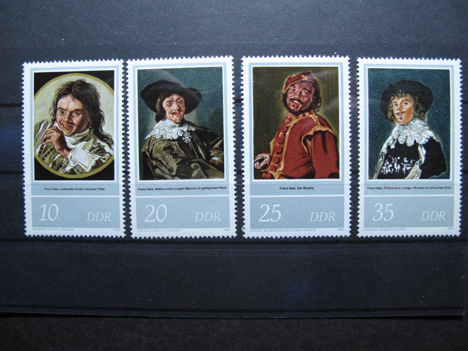 Tutti i francobolli: DDR 1980 Geburtstag Frans Hals ** – Usato da Wil SG venduto da fva01