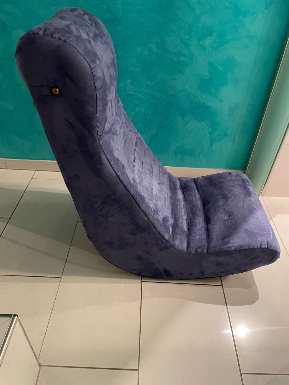 Poltrone: RELAX - SCHAUKELSESSEL BLAU – Usato da Geuensee venduto da naruka 1