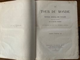 Le Tour du Monde 1878, Ancien Journal de Voyages illustré✨