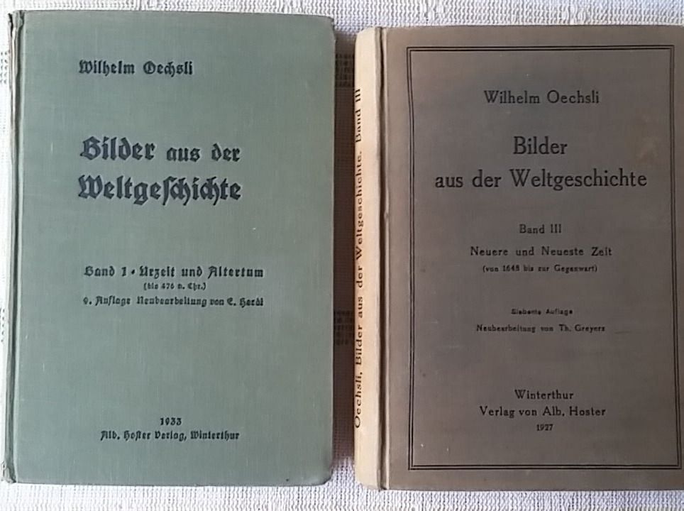 Libri: Bilder aus der Weltgeschichte Bd I - III – Usato da Zollikerberg venduto da Dogon