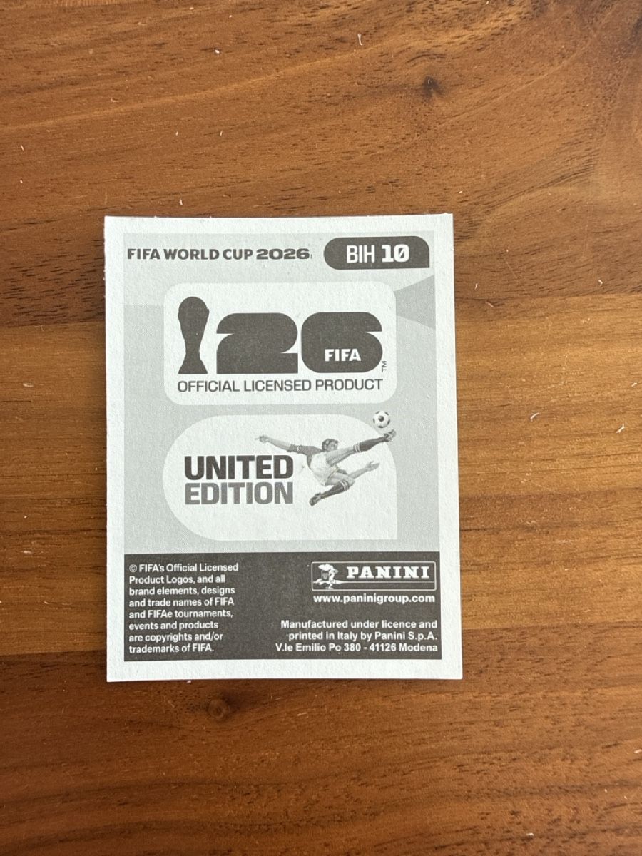 Panini Carte collezionabili: Panini FIFA WM 2026 Einzelsticker BIH 10 – Nuovo (secondo la descrizione) da Adligenswil venduto da alina__delia 1
