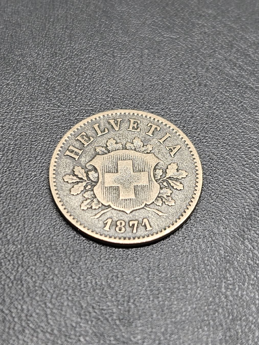 Toutes les monnaies: 10 Rappen 1871 – D'occasion à Pfäffikon ZH par Melibol