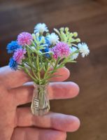 Blumenstrauß in Vase für Puppenhaus/Puppenstube