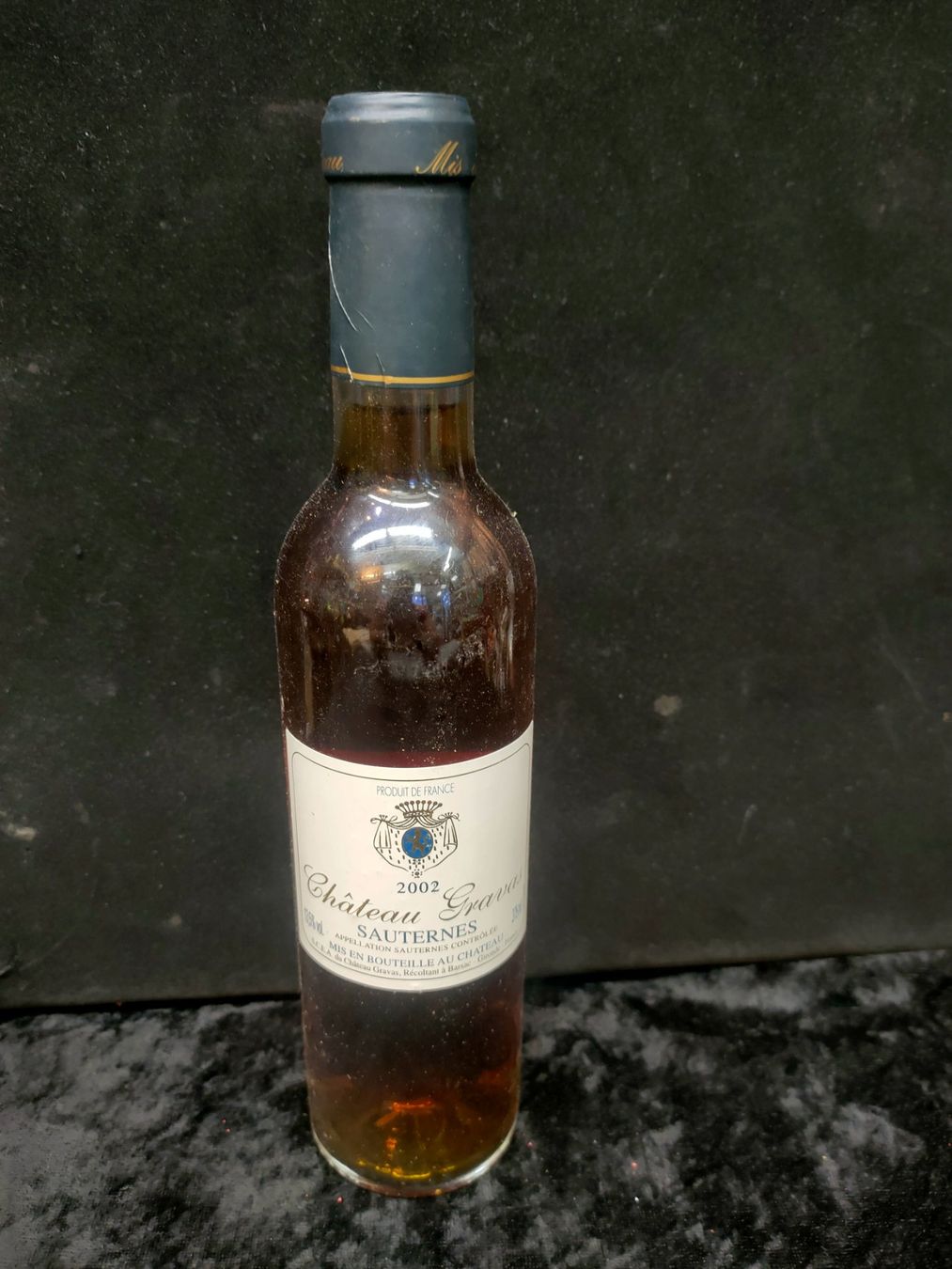 Vino: CHÂTEAU GRAVAS 2002 SAUTERNES – Nuovo (secondo la descrizione) da Genève venduto da Leboucheoreilles